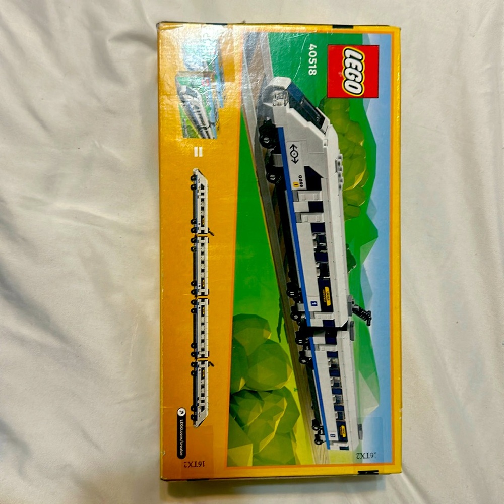 Lego high speed train BRAND NEW IN BOX!! Train car is 14 inches in length!
